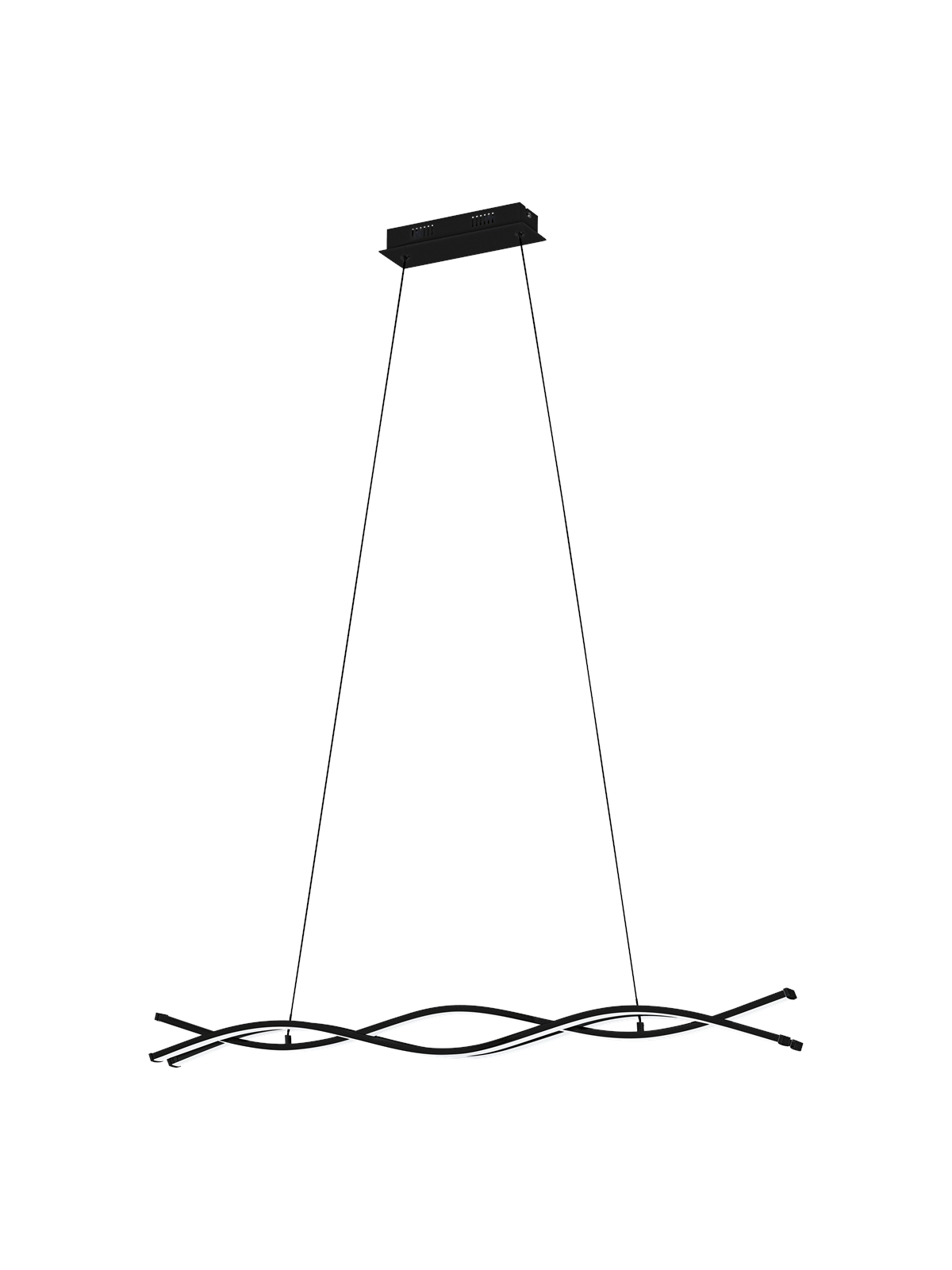 EGLO LASANA 3 langbordspendel LED, sort, Lampe