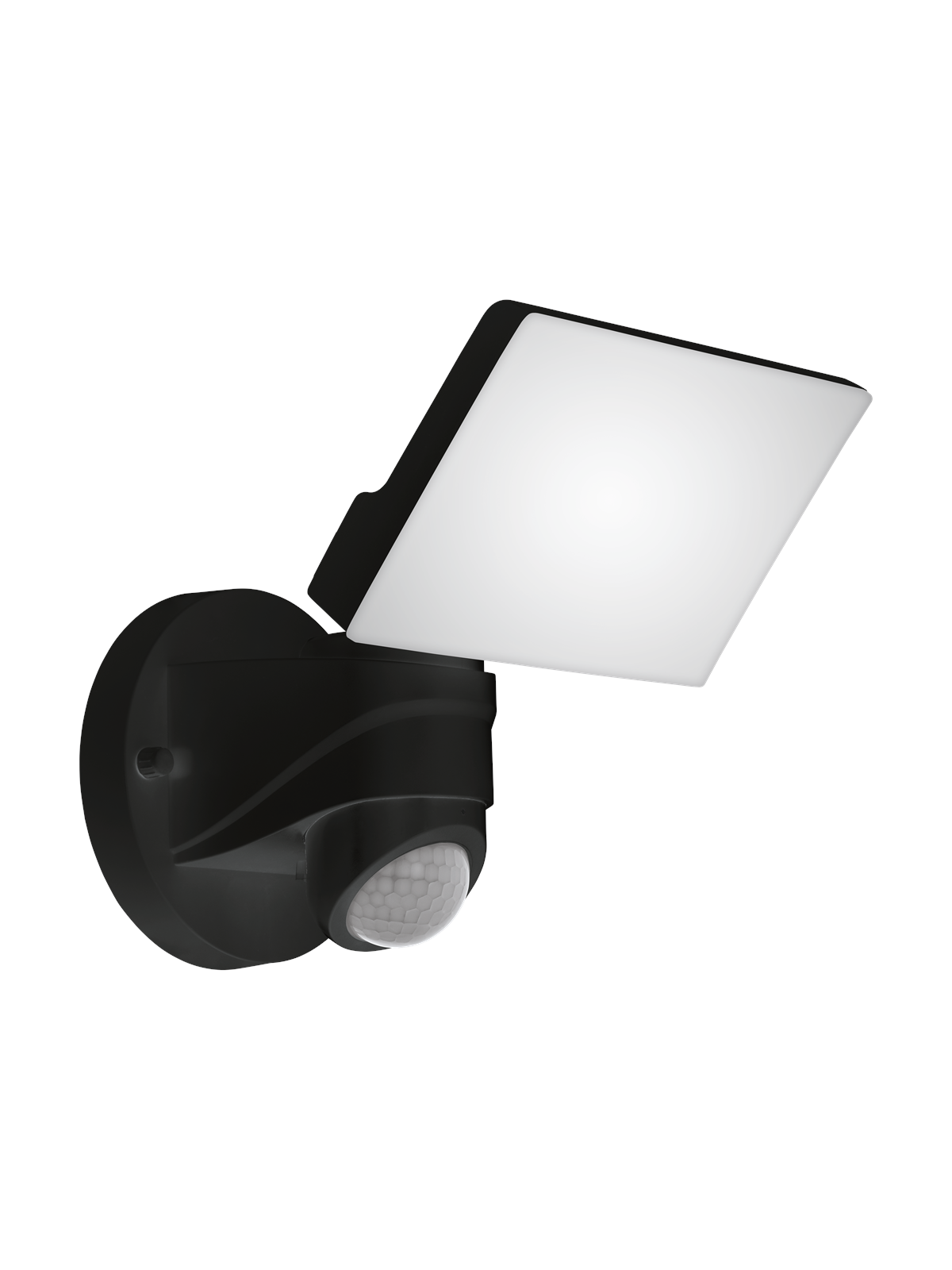EGLO PAGINO udendørs væglampe med sensor, sort, Lampe