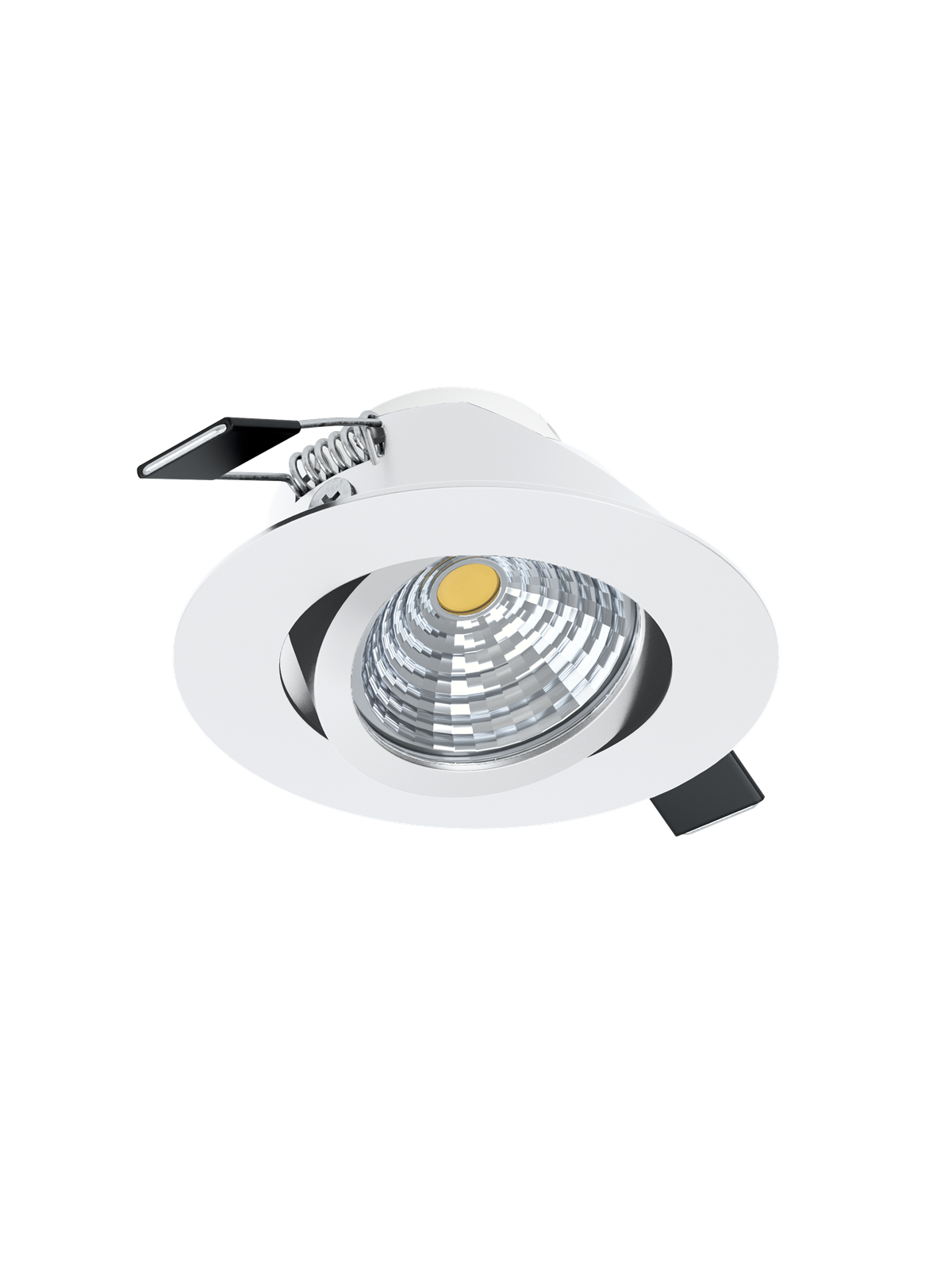 EGLO SALICETO indbygningsspot, LED 6W 2700K, hvid, Lampe