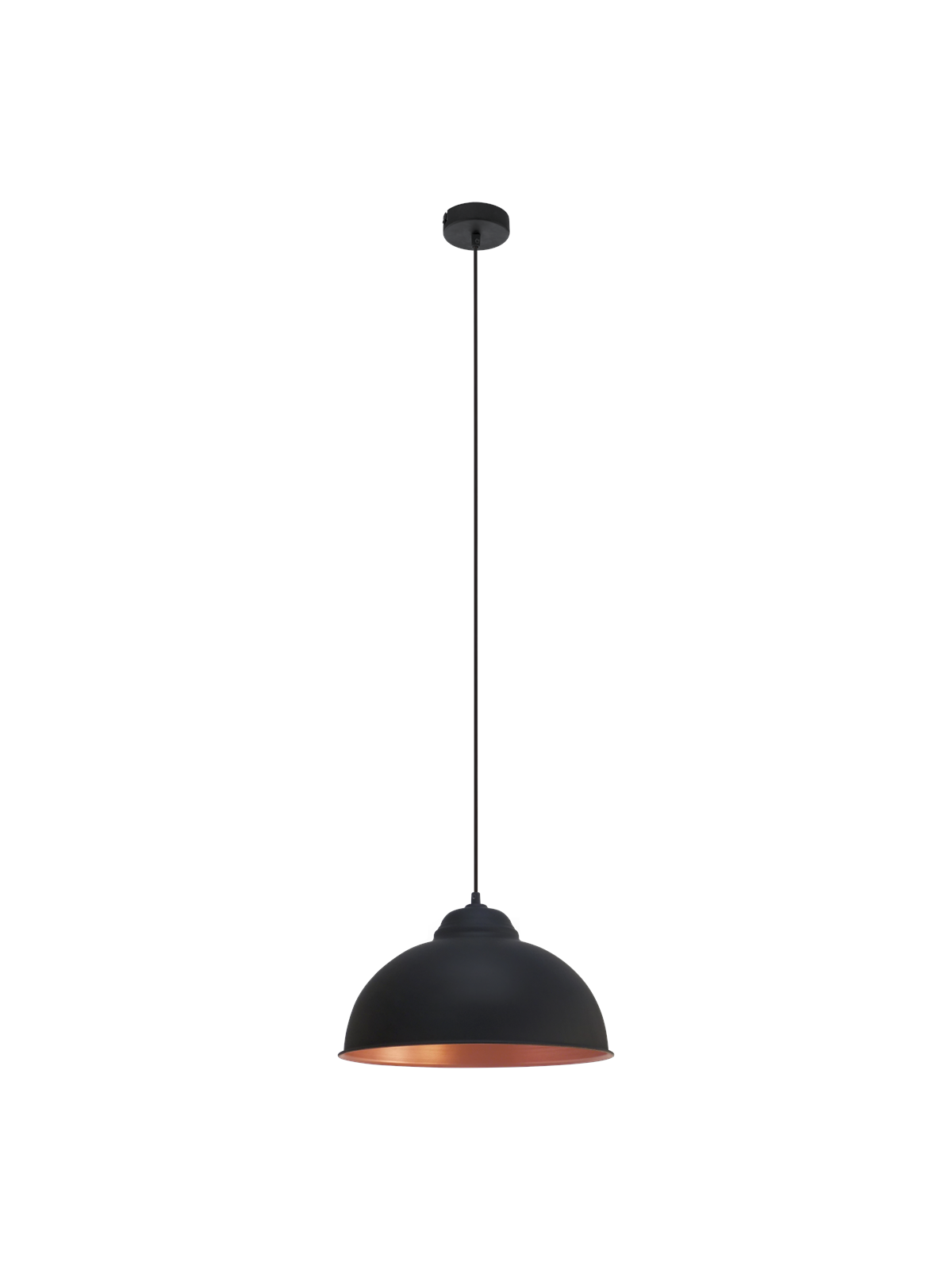 EGLO TRURO 2 pendel, sort/nød, Lampe