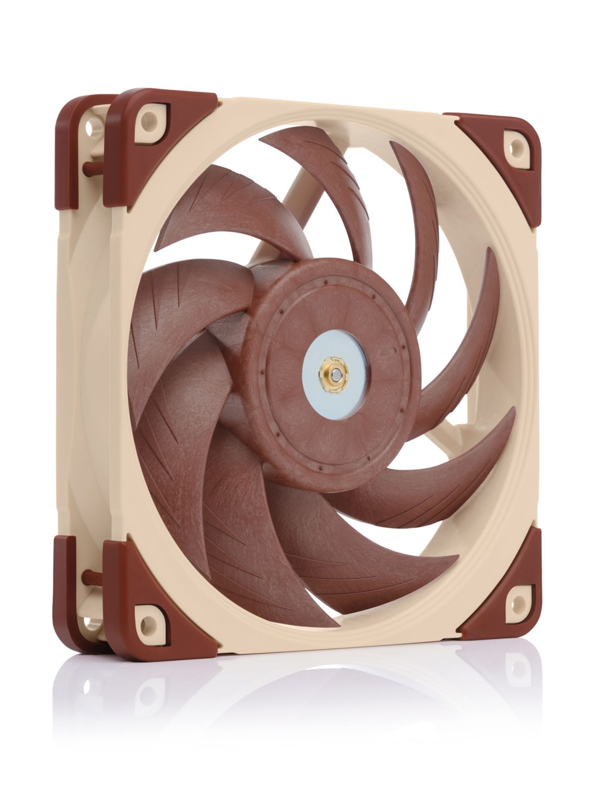 Noctua NF-A12x25 LS-PWM - Kabinet køler - 120mm - Brun - 12 dBA, Kabinetkøler