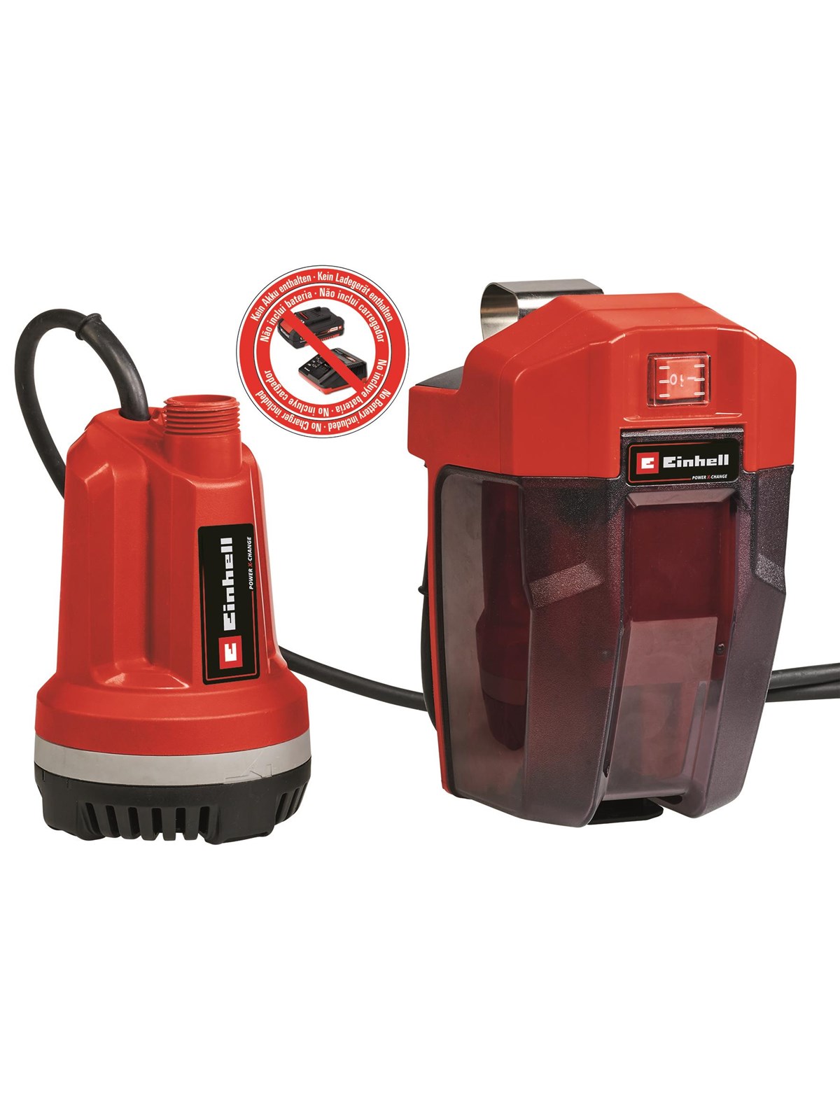 Einhell GE-PP 18 RB Li akku dykpumpe til rent vand 3000l/t 1, Trykpumpe
