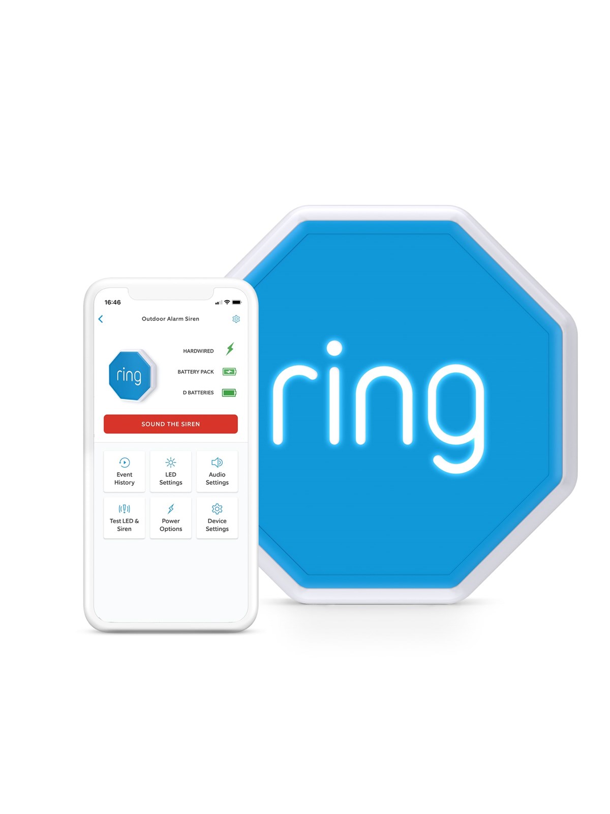 Ring Alarm Outdoor Siren, Smart Home
