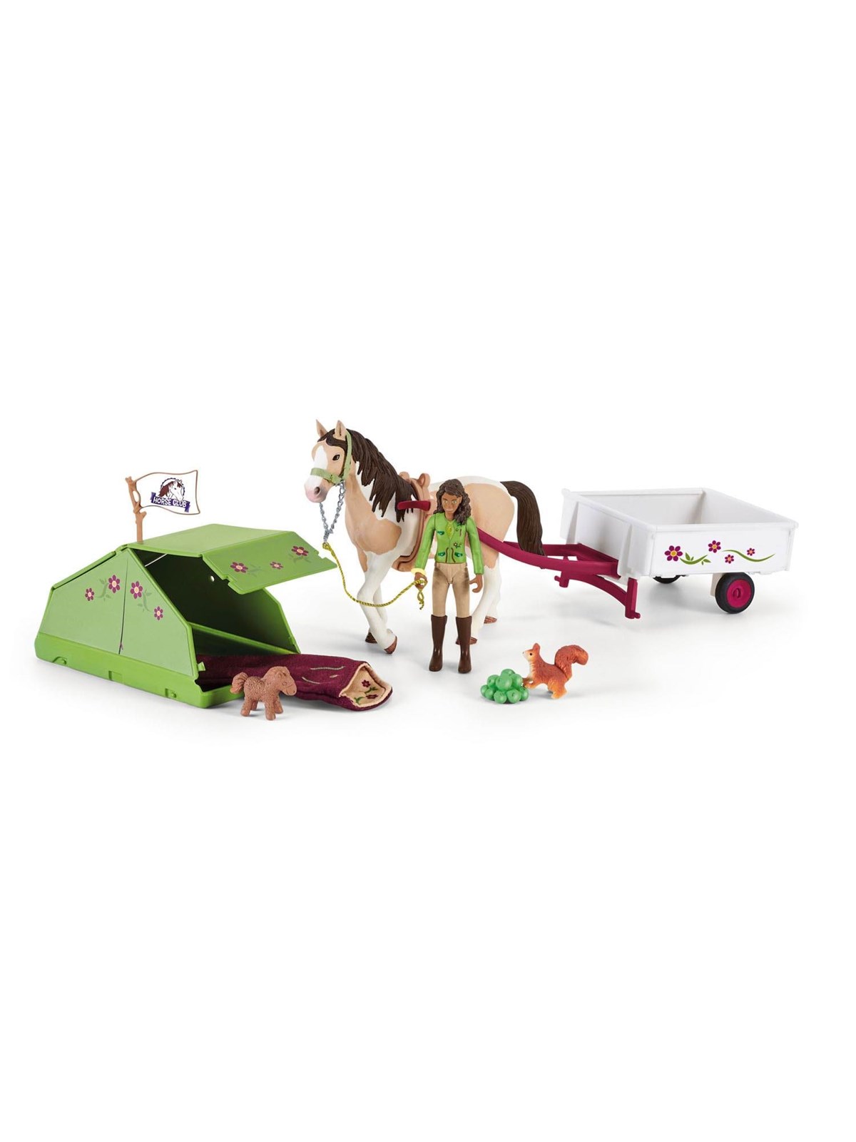 Schleich Horse Club, Sarahs campingudflugt, Legetøj