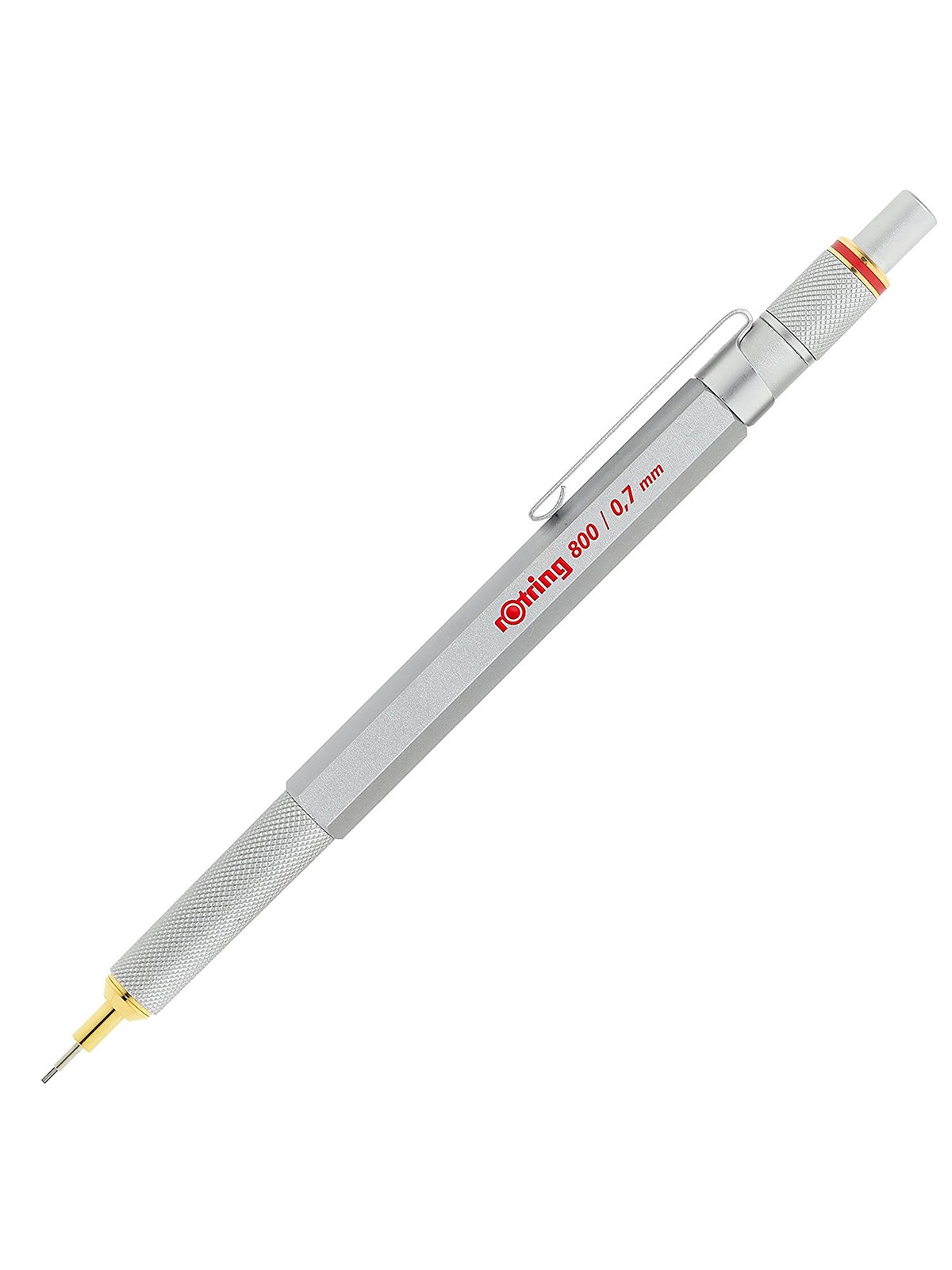 Rotring rOtring 800 mekanisk blyant | 0,7 mm | Sølv metal tønde, Tegneværktøj