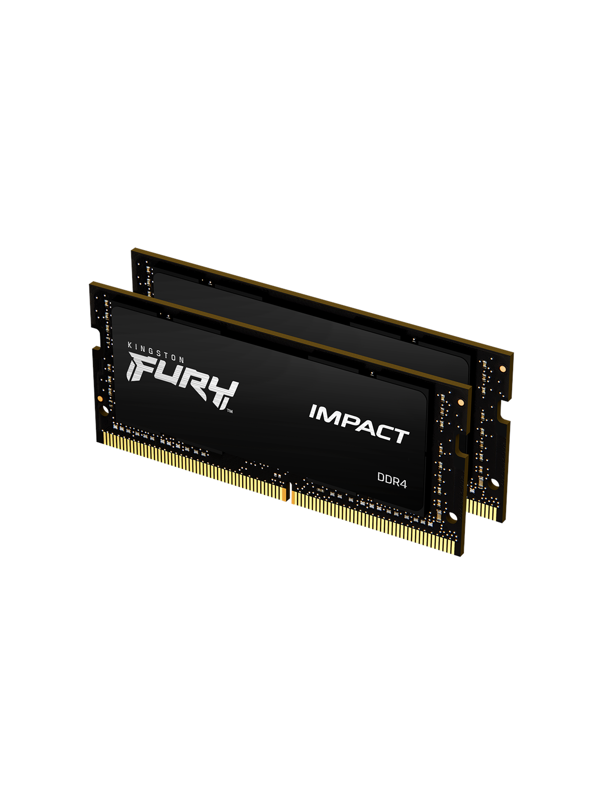 Kingston FURY Impact DDR4-3200 - 16GB - CL20 - Dual Channel (2 pcs) - Intel XMP - Sort