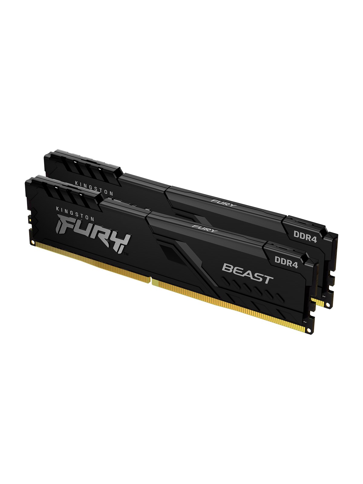 Kingston FURY Beast DDR4-3600 - 64GB - CL18 - Dual Channel (2 pcs) - Intel XMP - Sort