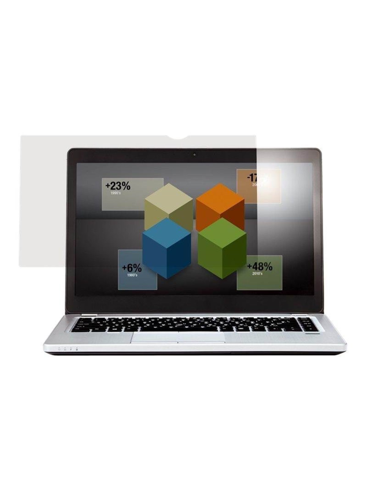3M Anti-Glare Filter til 15.6" widescreen laptop, Systemtilbehør