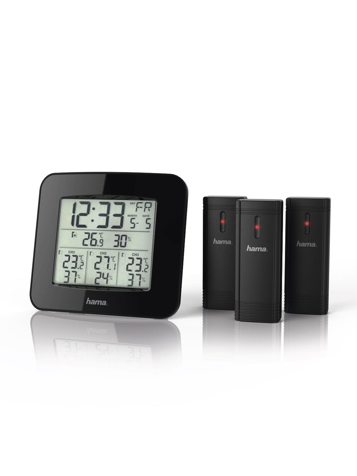 Hama "EWS-Trio" - weather station, Vejrstation