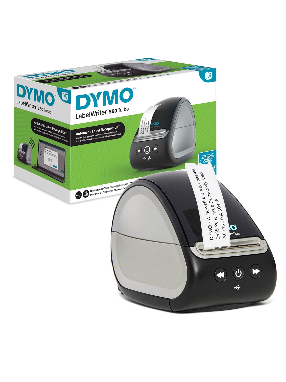 DYMO LabelWriter 550 Turbo PC/Mac etiketprinter