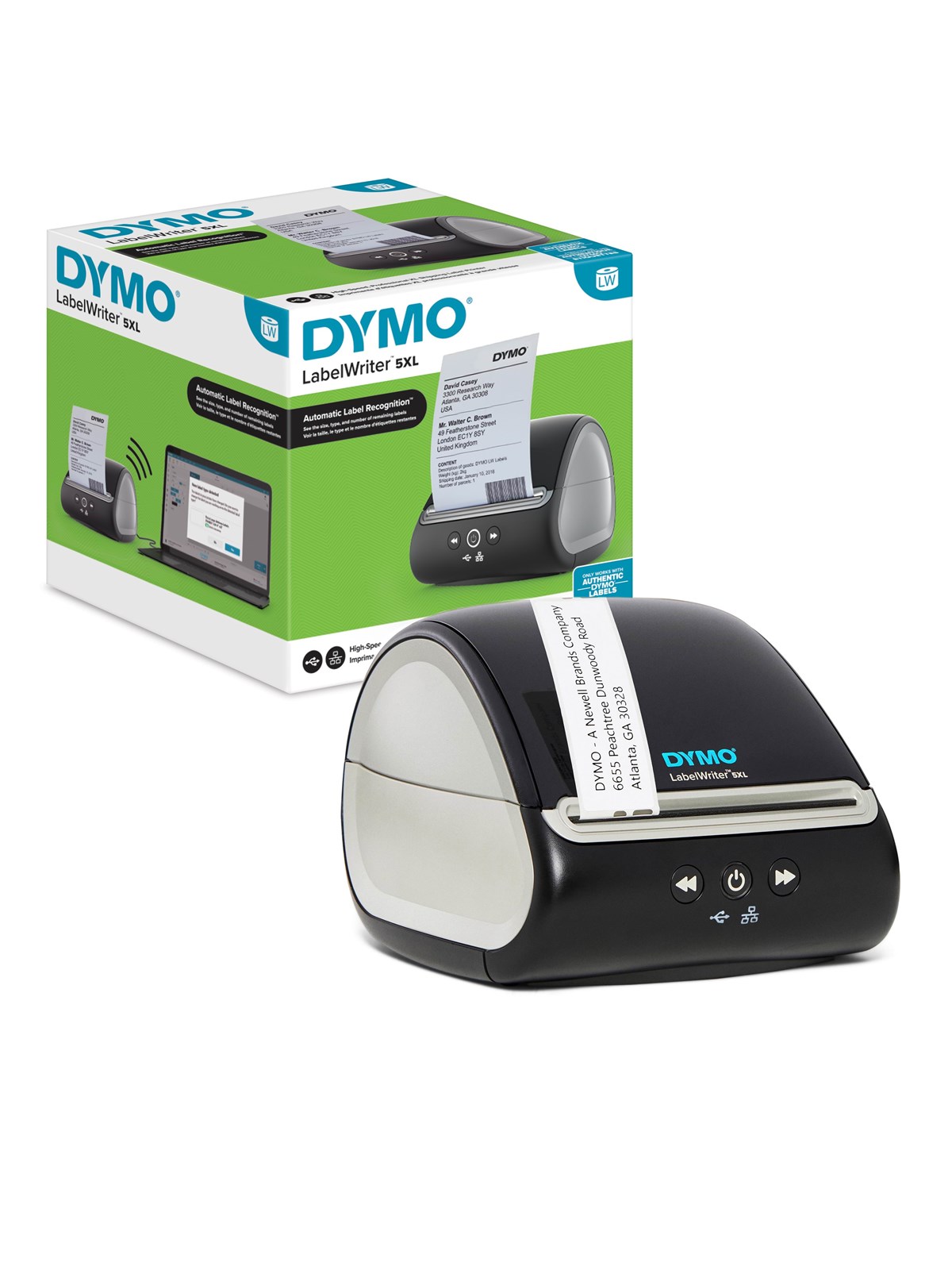 DYMO LabeWriter 5XL etiketprinter til PC/Mac