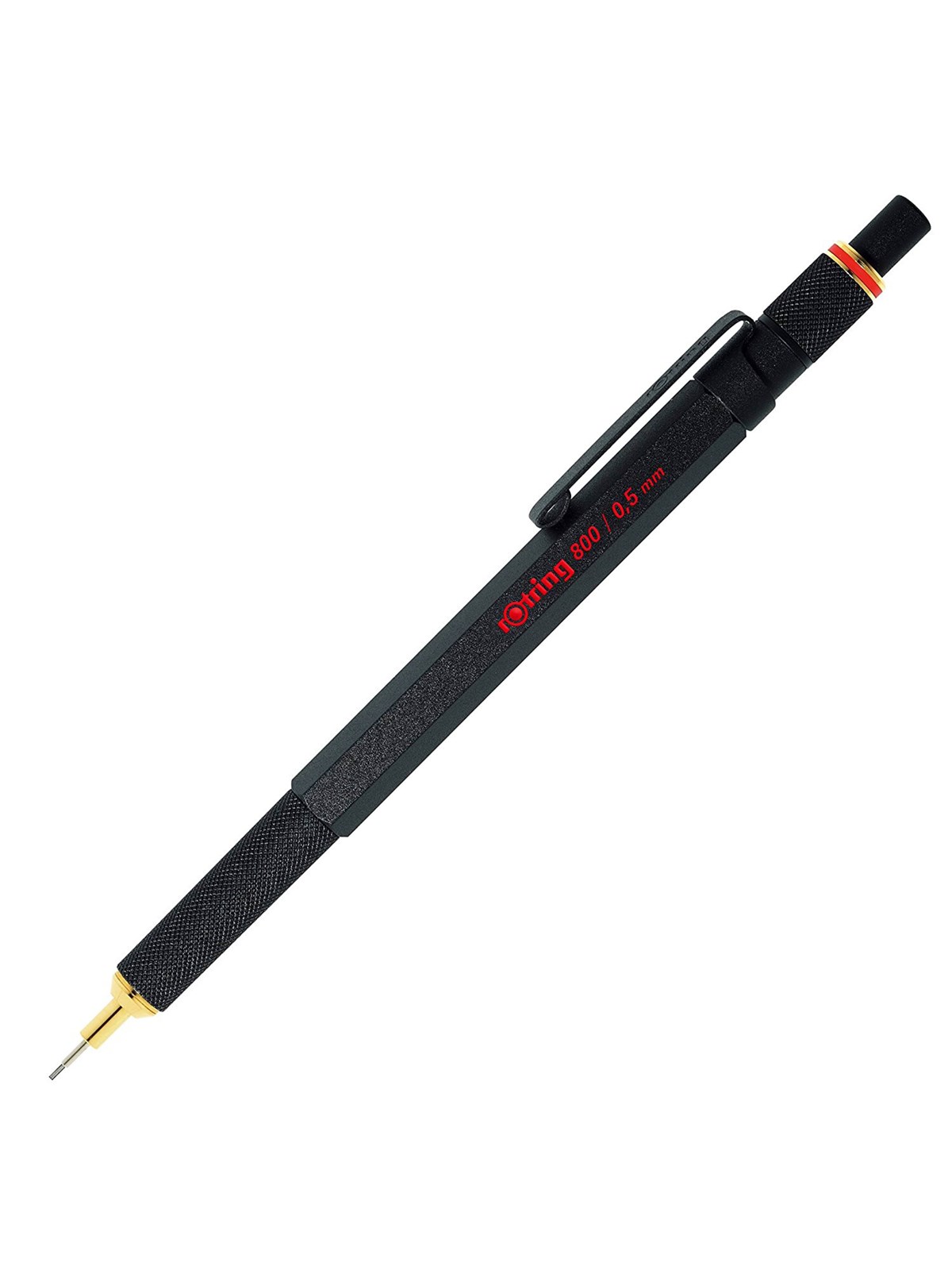 Rotring rOtring 800 mekanisk blyant | 0,5 mm | Sort metal tønde, Tegneværktøj
