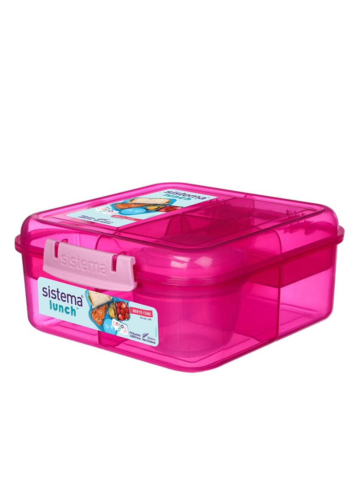 Sistema Bento Cube 1.25 L (Pink), Køkkentilbehør