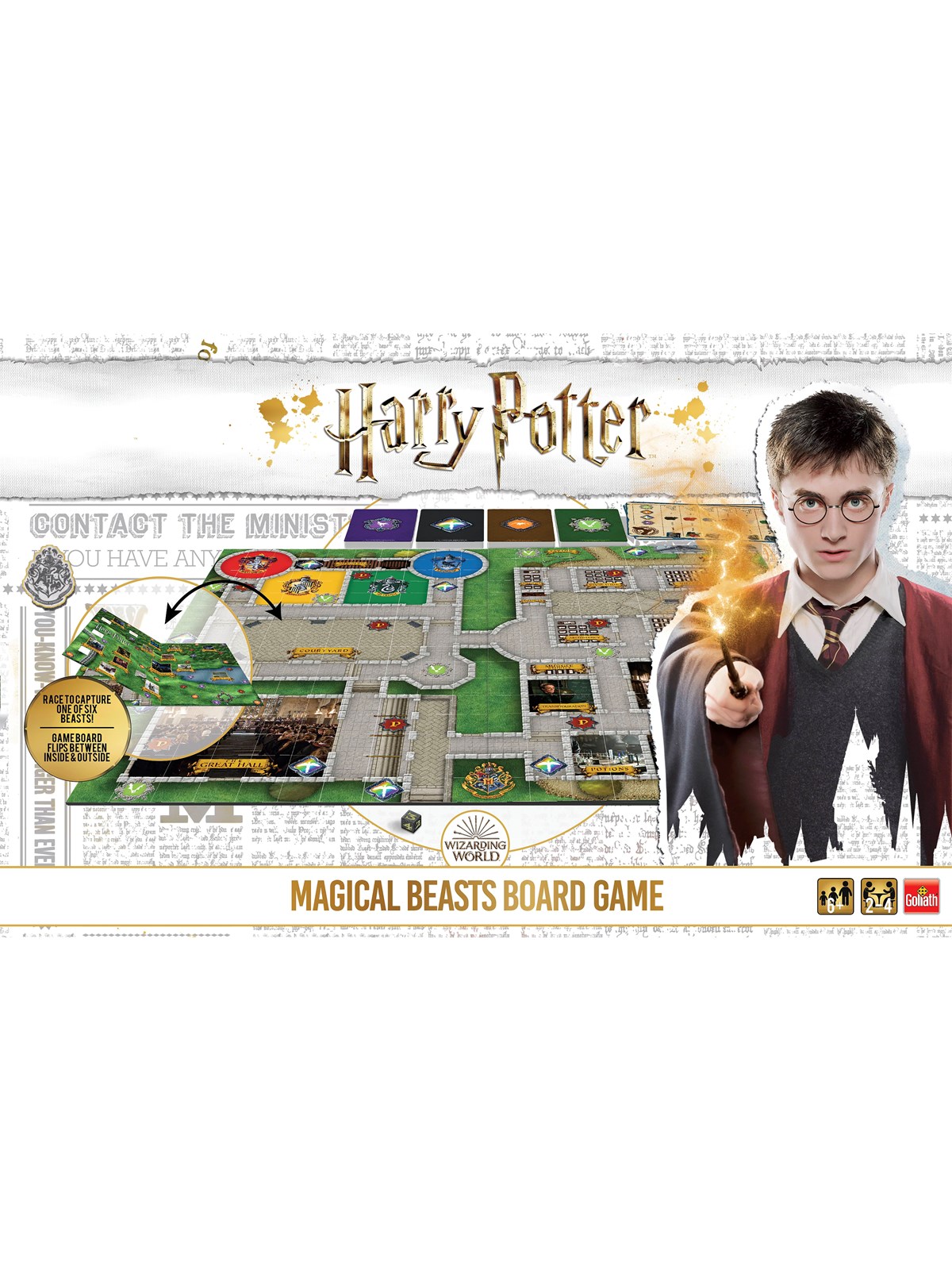 Harry Potter Magical Beasts-brætspil