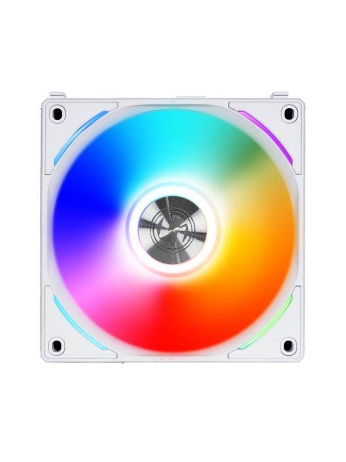 Lian Li UNI FAN AL120 - Kabinet køler - 120mm - Hvid med RGB - 28 dBA, Kabinetkøler
