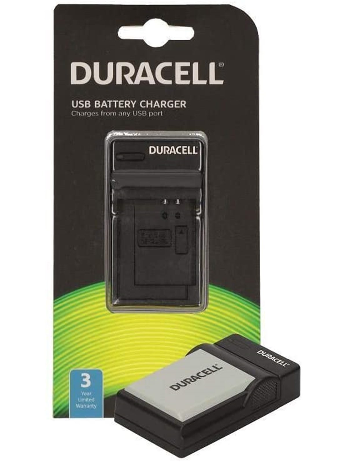 DURACELL Charger with USB Cable for DR9925/LP-E5, Batteri