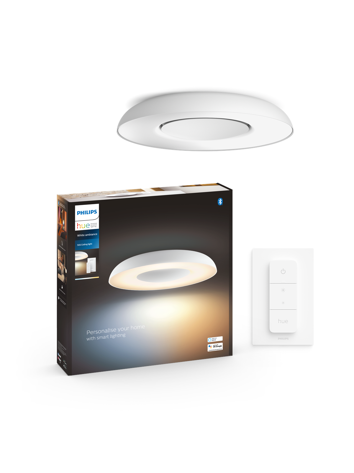 Philips Hue Still Plafond Loftlampe - Hvid, Smart Home