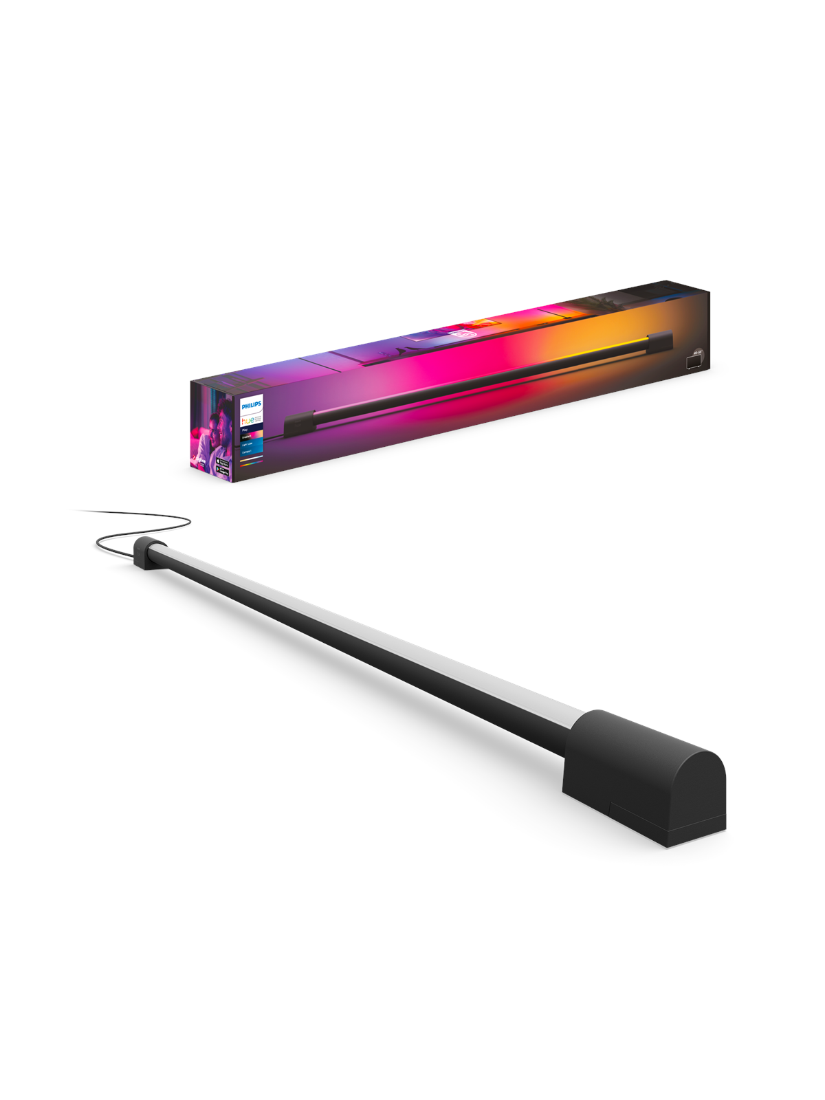 Philips Hue Play Gradient Light Tube Kompakt - Sort, Smart Home