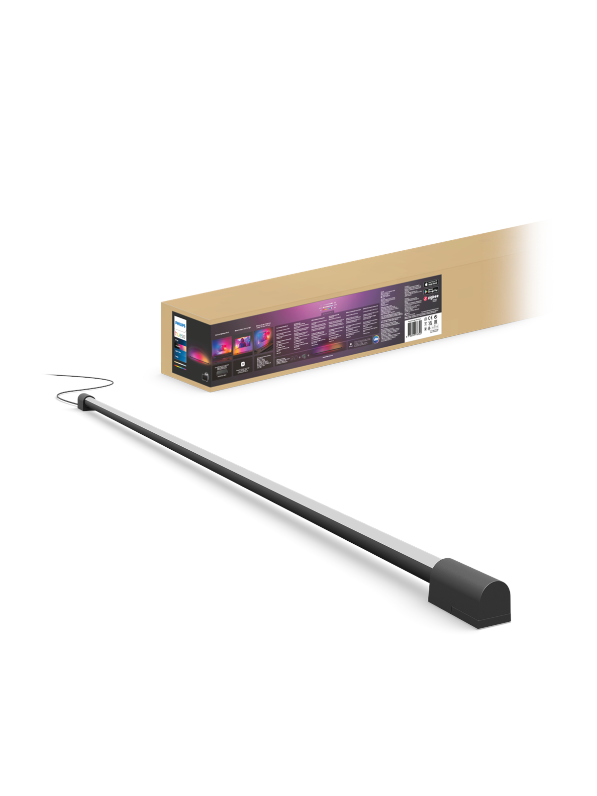 Philips Hue Play Gradient Light Tube Stor - Sort, Smart Home