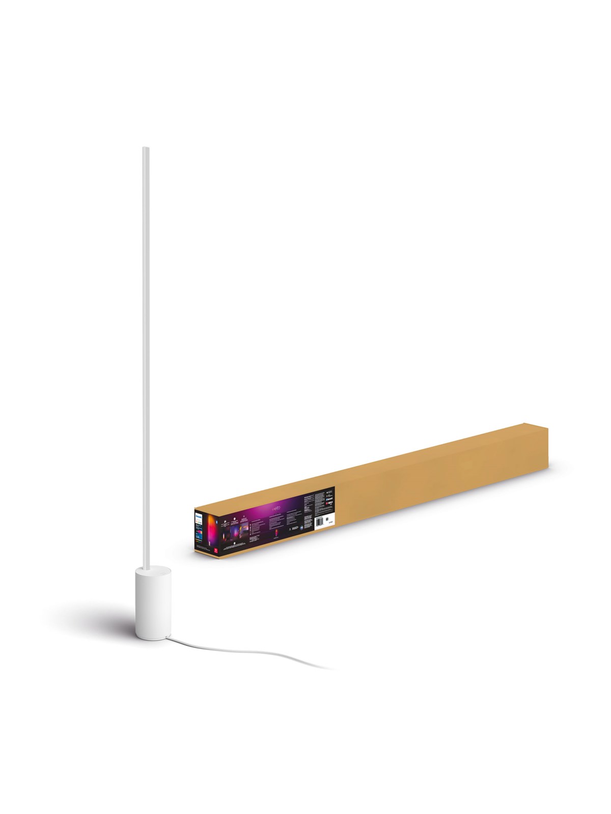 Philips Hue Signe Gradient gulvlampe (Hvid) - White and color ambiance, Smart Home