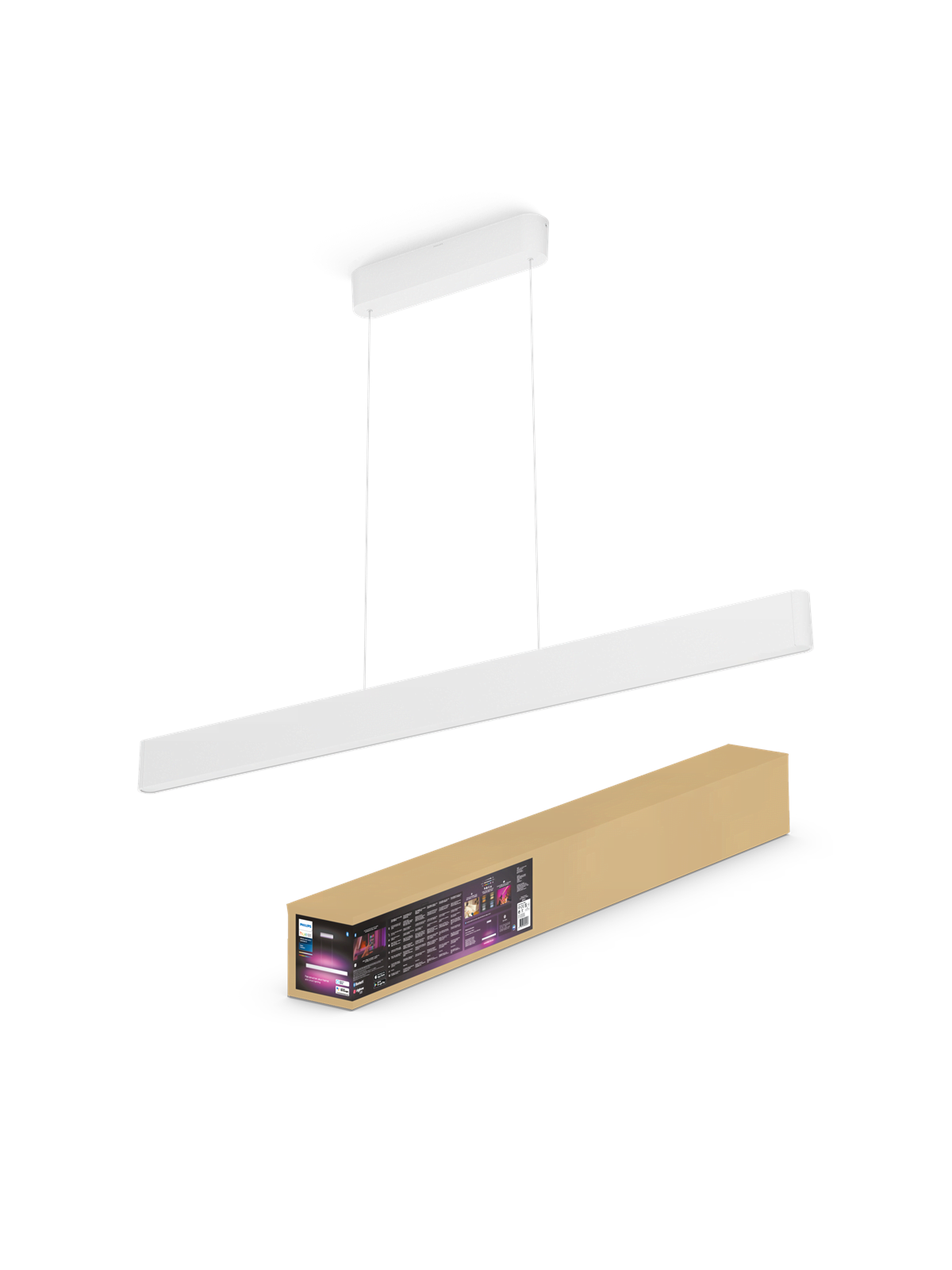 Philips Hue Ensis pendel (hvid) White and color ambiance, Smart Home
