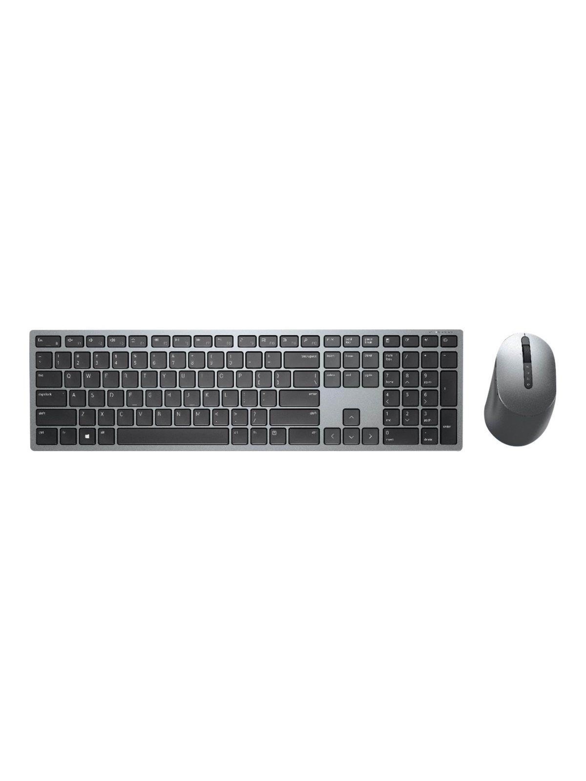 Dell Premier Multi-Device - Tastatur & Mus sæt - Nordisk - Grå, Tastatur