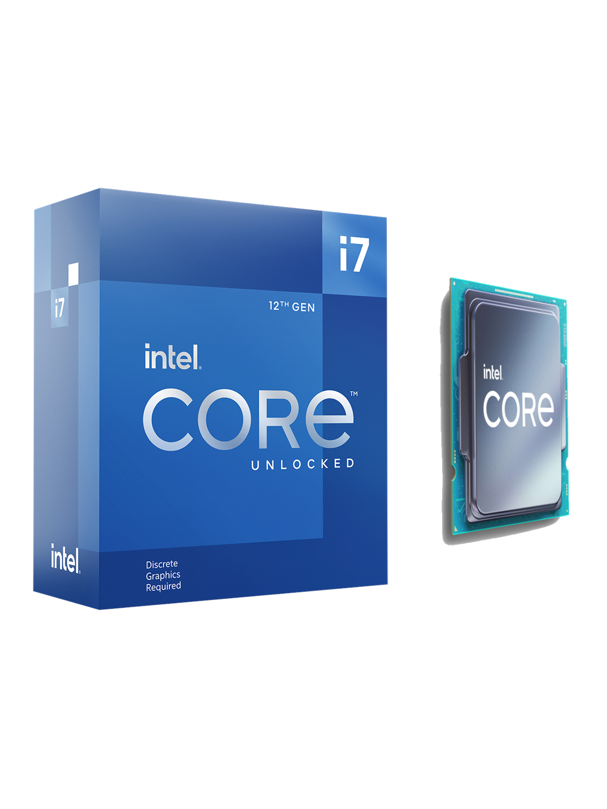 Intel Core i7-12700KF Alder Lake CPU - 12 kerner - 3.6 GHz - Intel LGA1700 - Intel Boxed (uden køler)