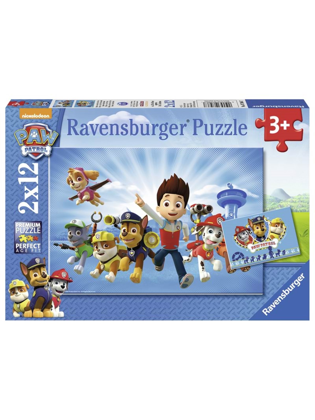 Ravensburger Paw Patrol 2x12p puzzle