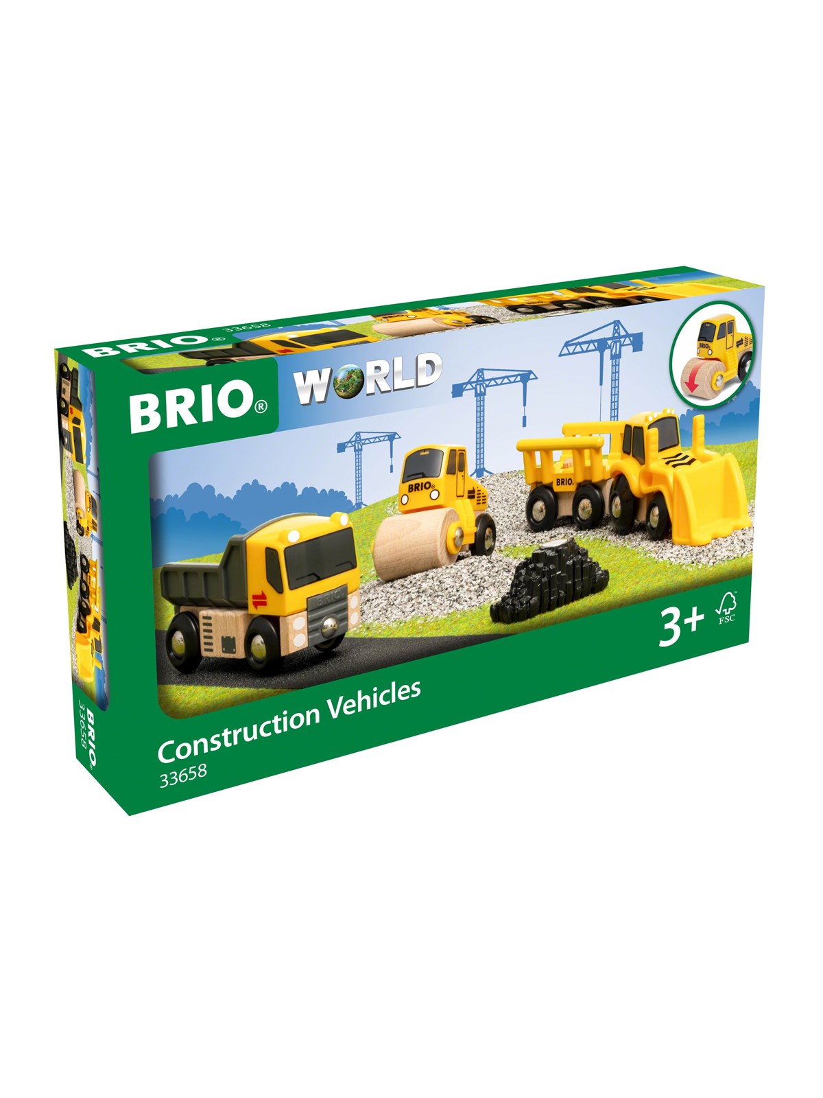 Brio 33658 Byggekøretøjer, Brio Tog