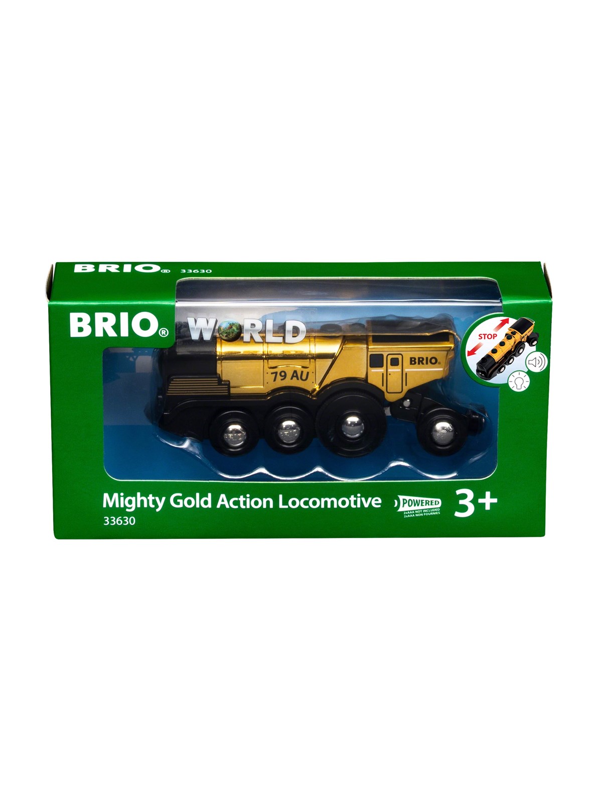 Brio 33630 Guld actionlokomotiv, Brio Tog