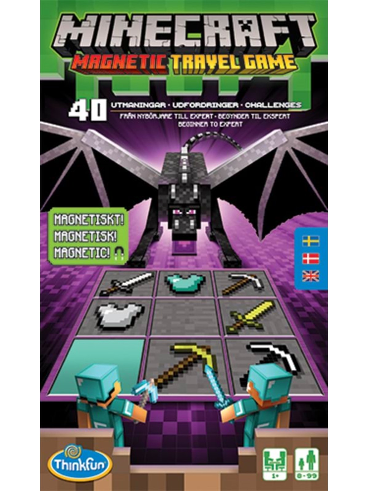 ThinkFun Minecraft Travel Game Nordic version