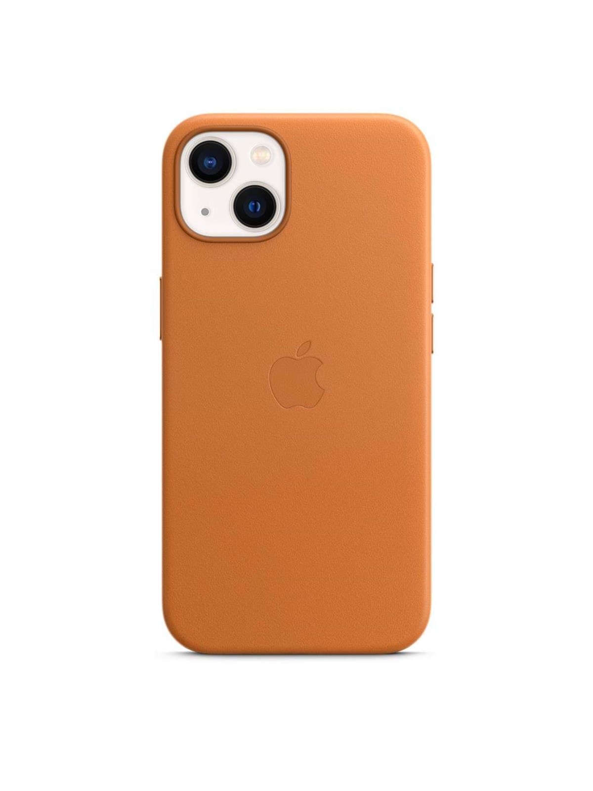 Apple iPhone 13 Leather Case with MagSafe - Golden Brown, Mobilcover