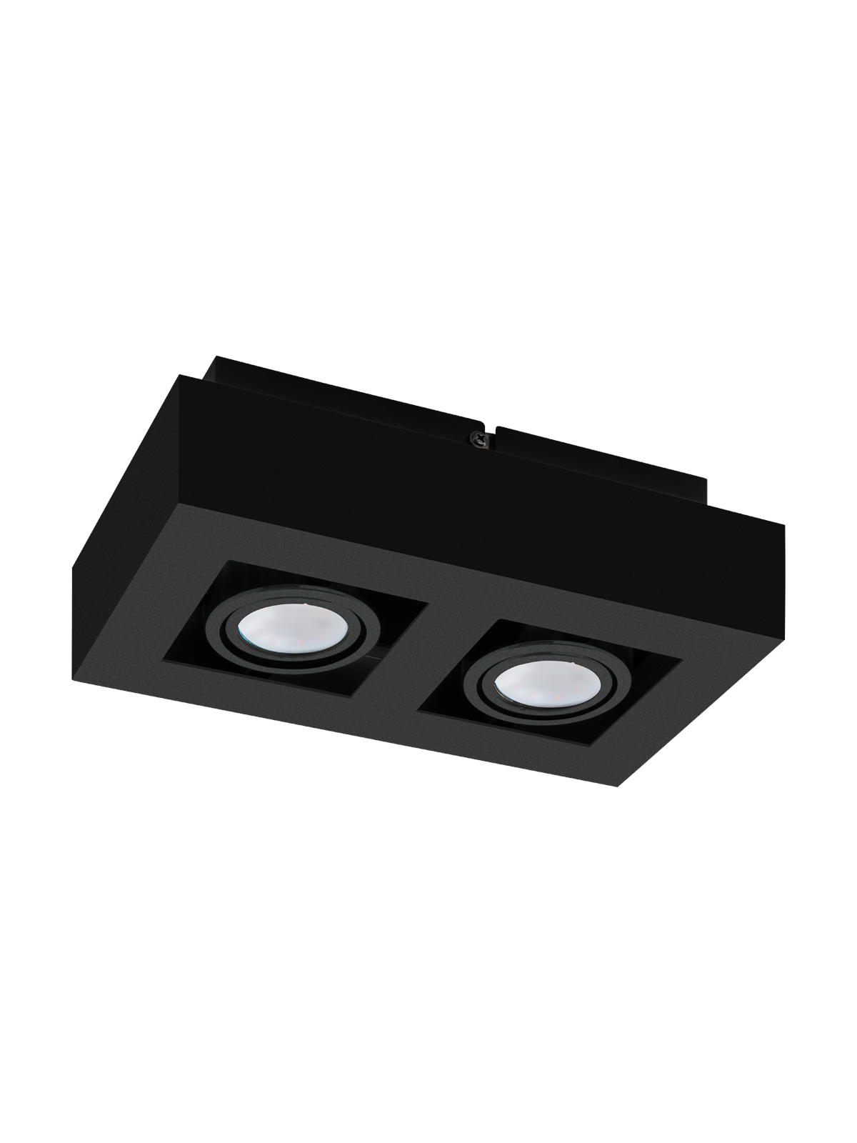 EGLO MENDOZA loftlampe 2x5W LED GU10, sort, Lampe
