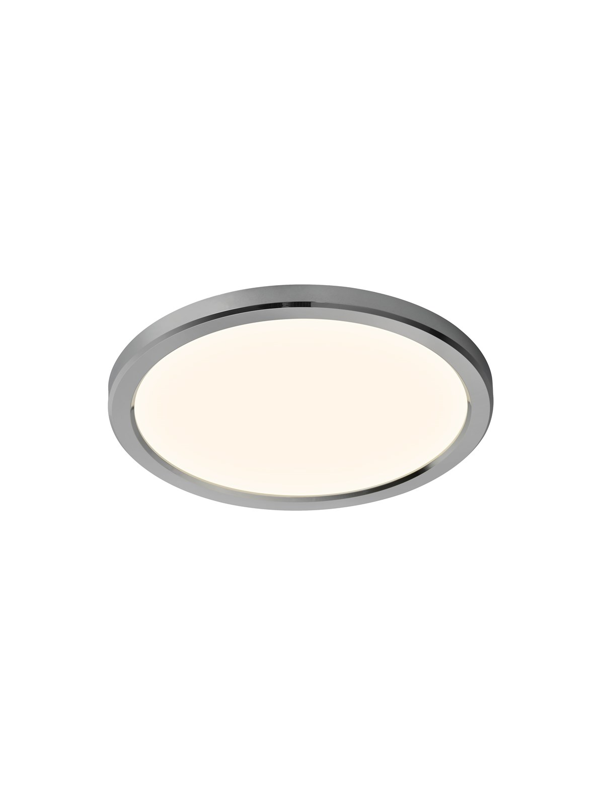 Nordlux Oja 29 plafond, 3000/4000K, IP54, krom, Lampe