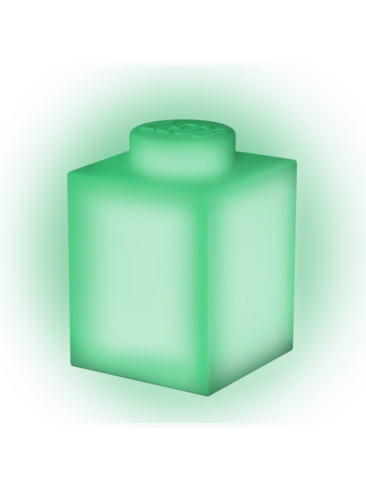Euromic LEGO Classic Silicone Brick 1000% night light with LEDlite- GREEN