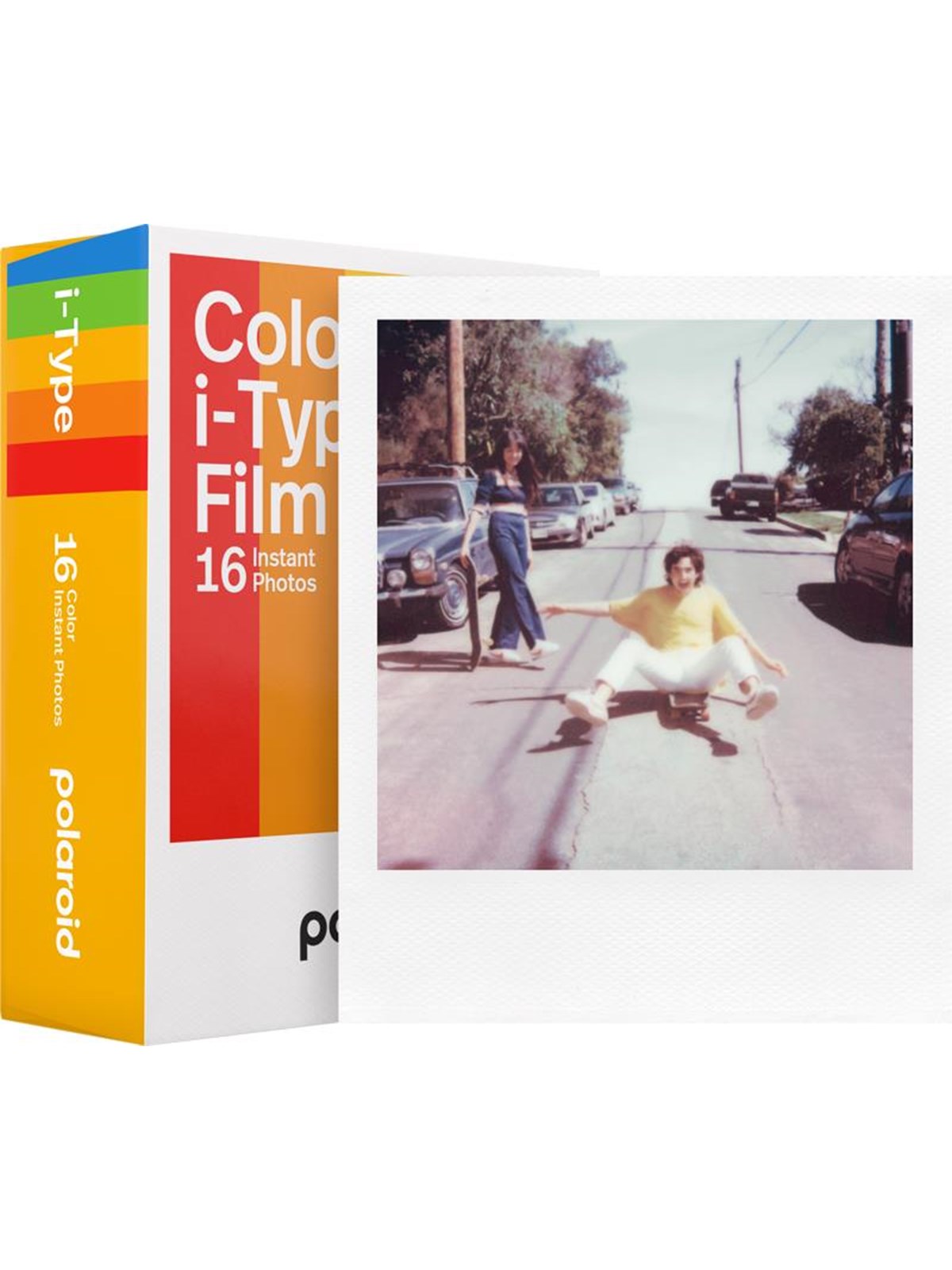 Polaroid Color Film i-Type (8 exposures) - White Frame - 2-Pack, Fotofilm