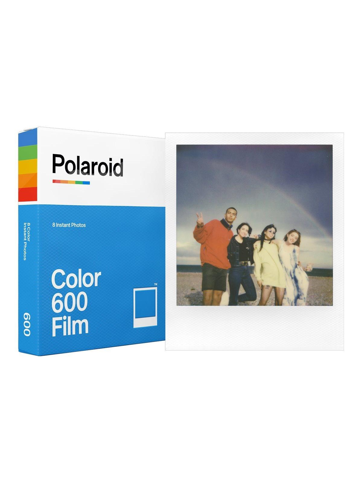 Polaroid Color Film 600 Type (8 exposures) - White Frame, Fotofilm