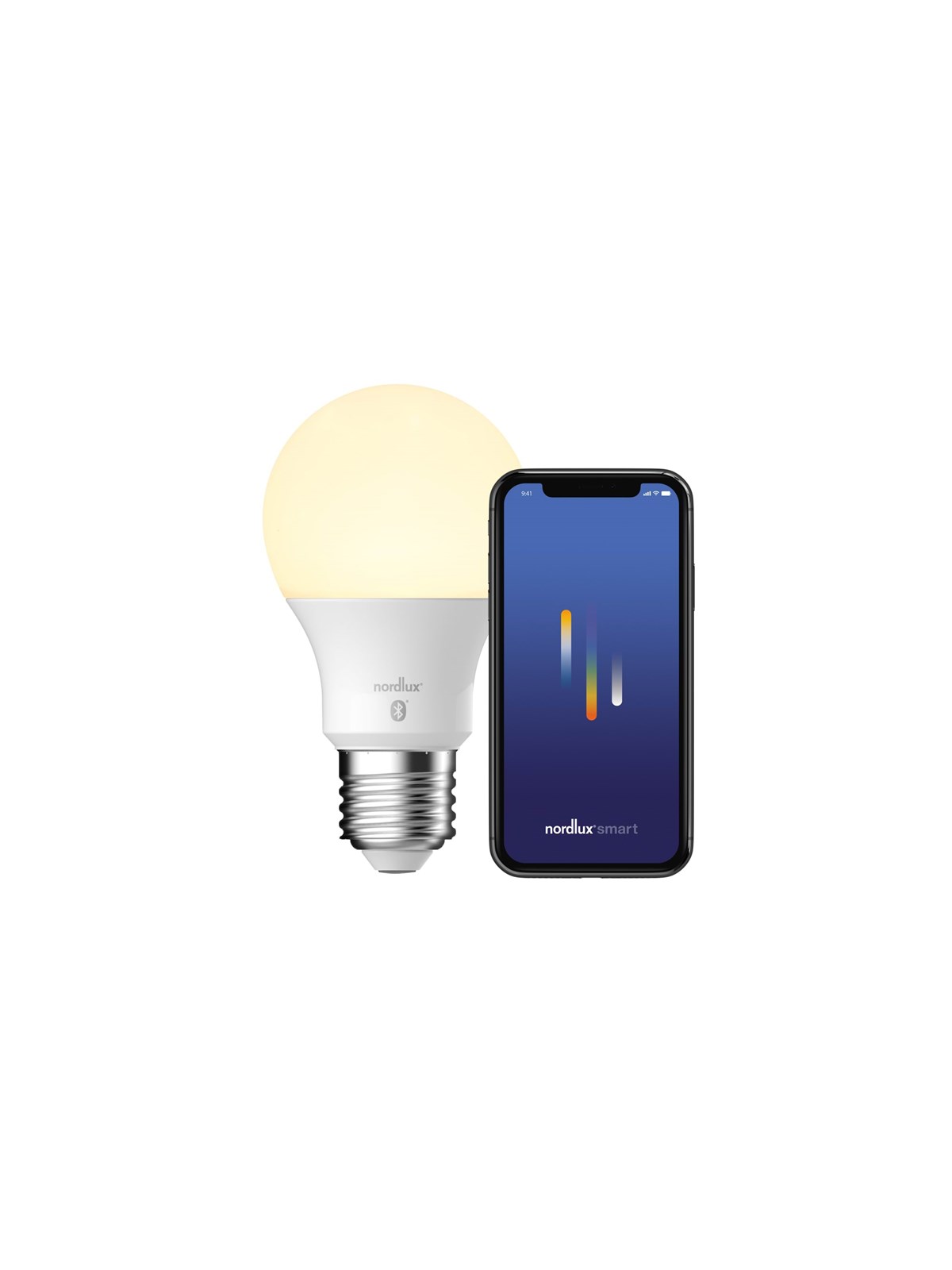 Nordlux Smart Pære A60 7W LED 2200-6500K E27, mat, Smart Home