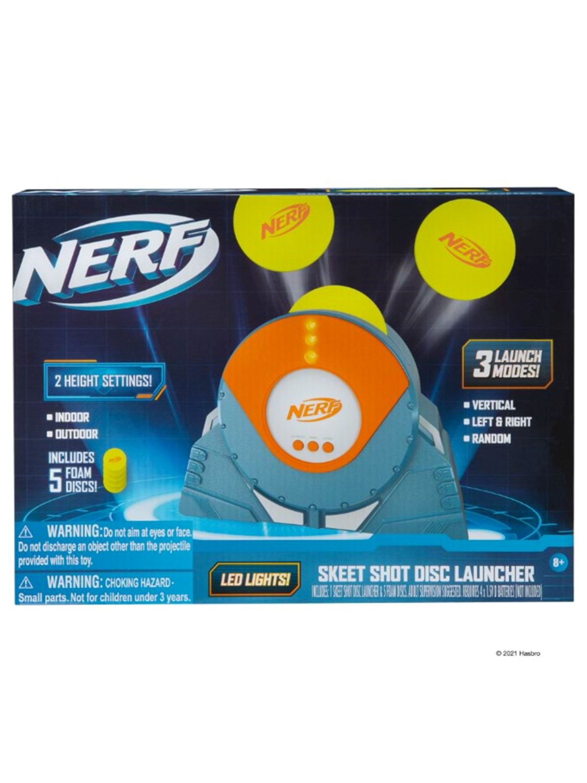 NERF ELITE Skydeskive med affyring, Legetøjsvåben