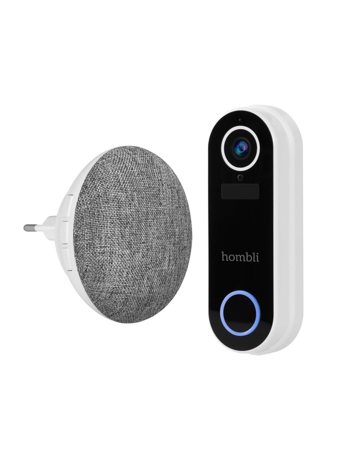 Hombli Smart Doorbell Pack - White, Smart Home