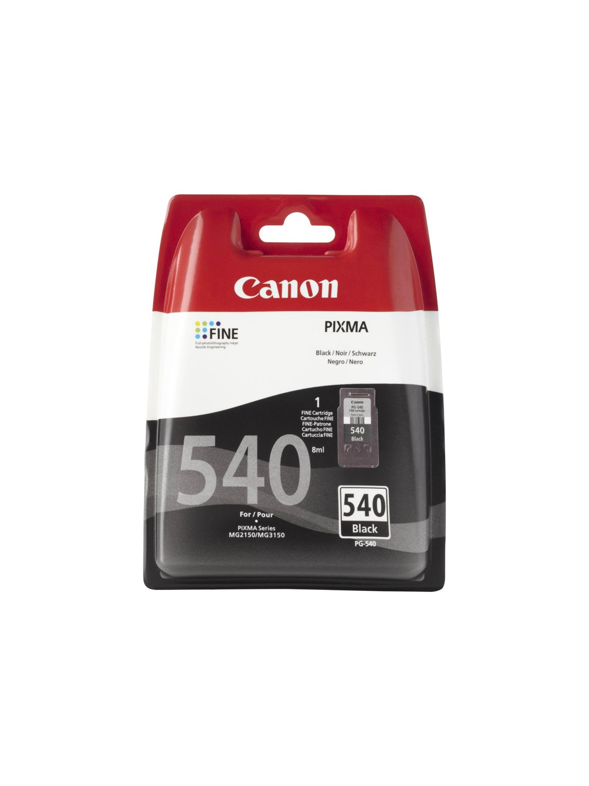 Canon PG-540 / 5225B001 Black, Printerpatron Og Toner