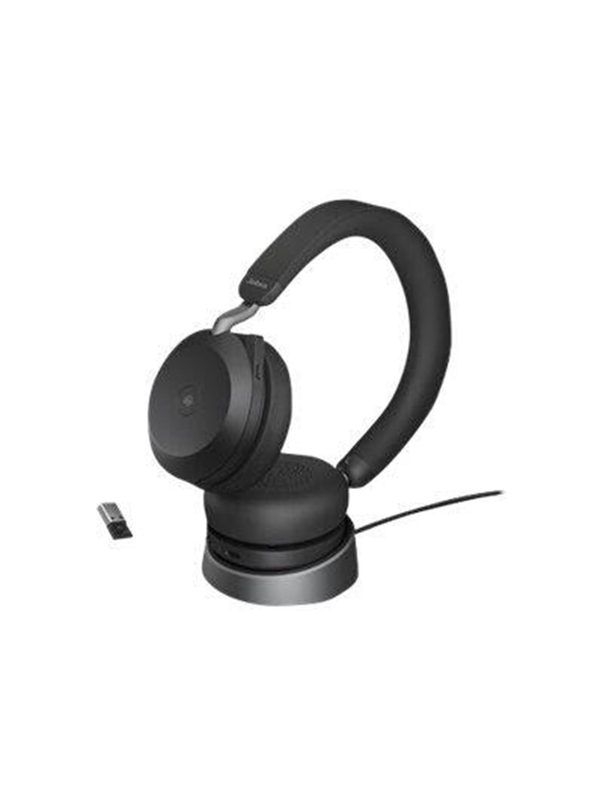 Jabra Evolve2 75 Link380a MS Stereo Stand Black, Hovedtelefonerheadset2