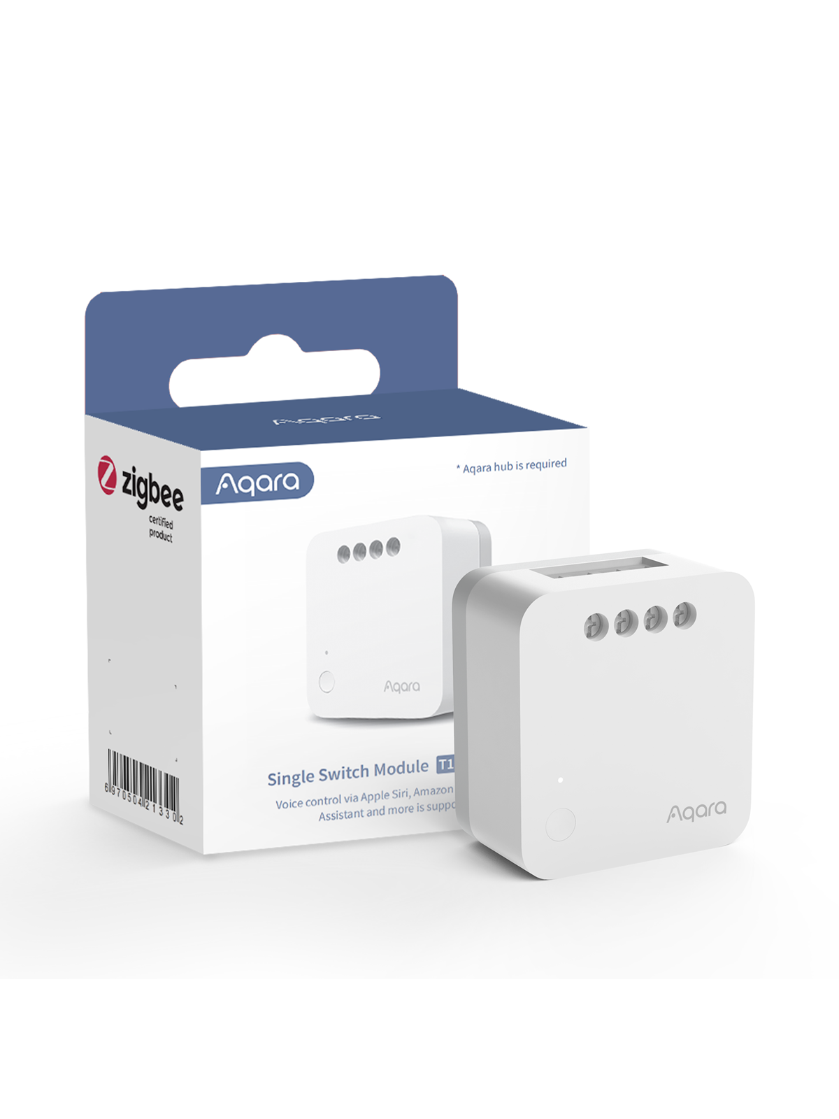 Aqara Single Switch Module T1 (No Neutral), Smart Home