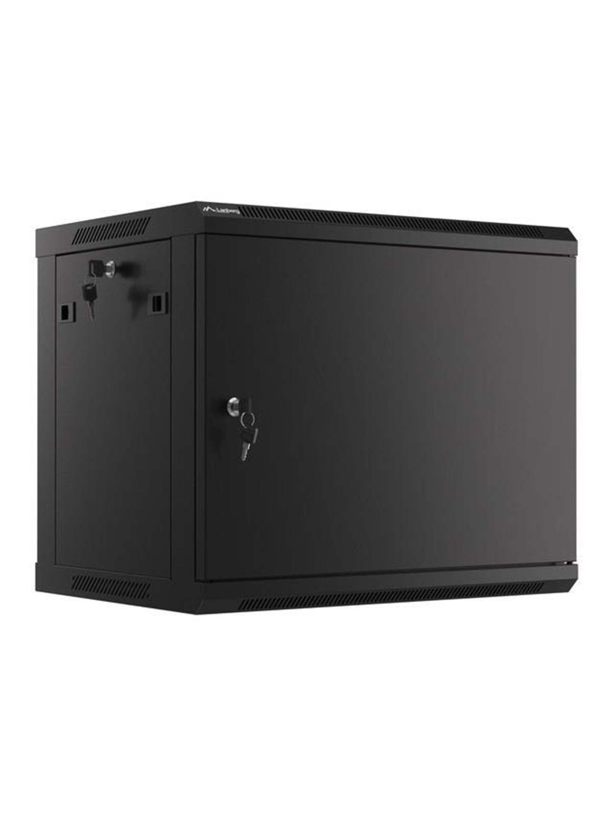 Lanberg WF01-6409-00B - 9U Wall-Mount Rack Cabinet, Rackskab