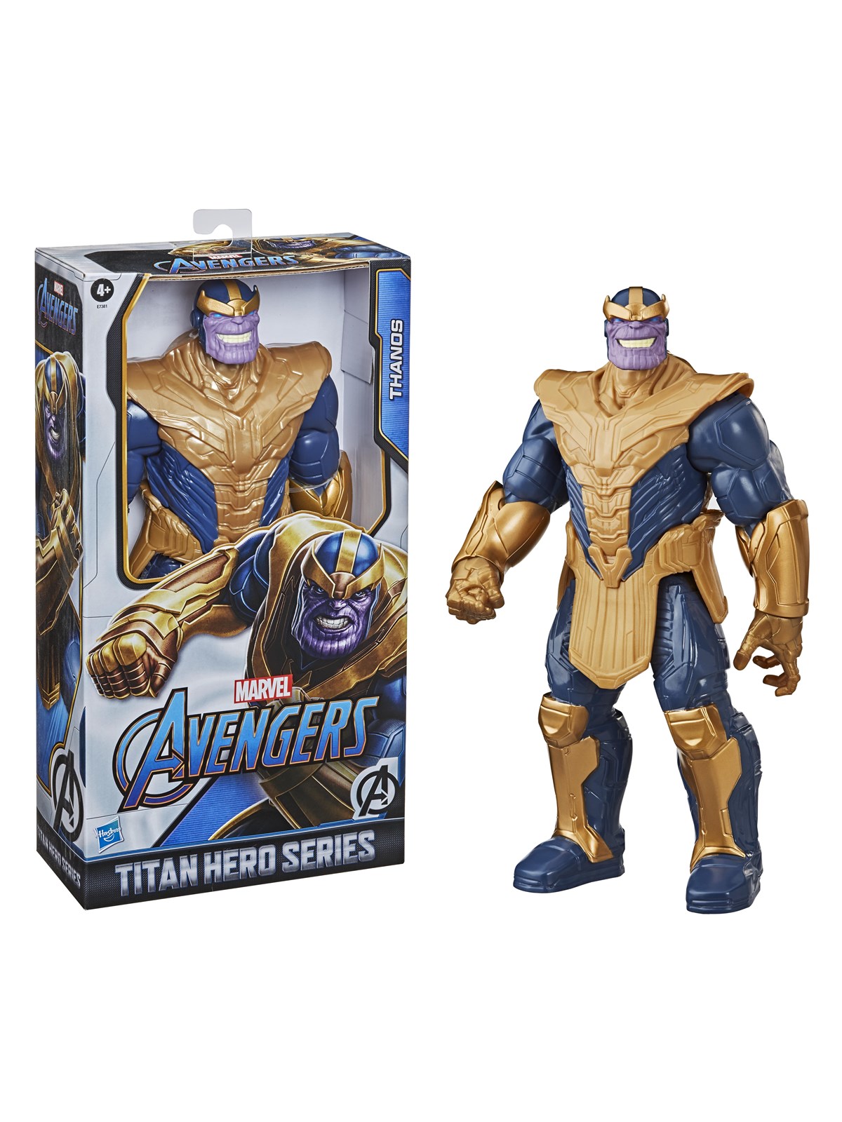 Marvel Avengers Titan Hero Series Blast Gear Thanos 30 cm, Figur