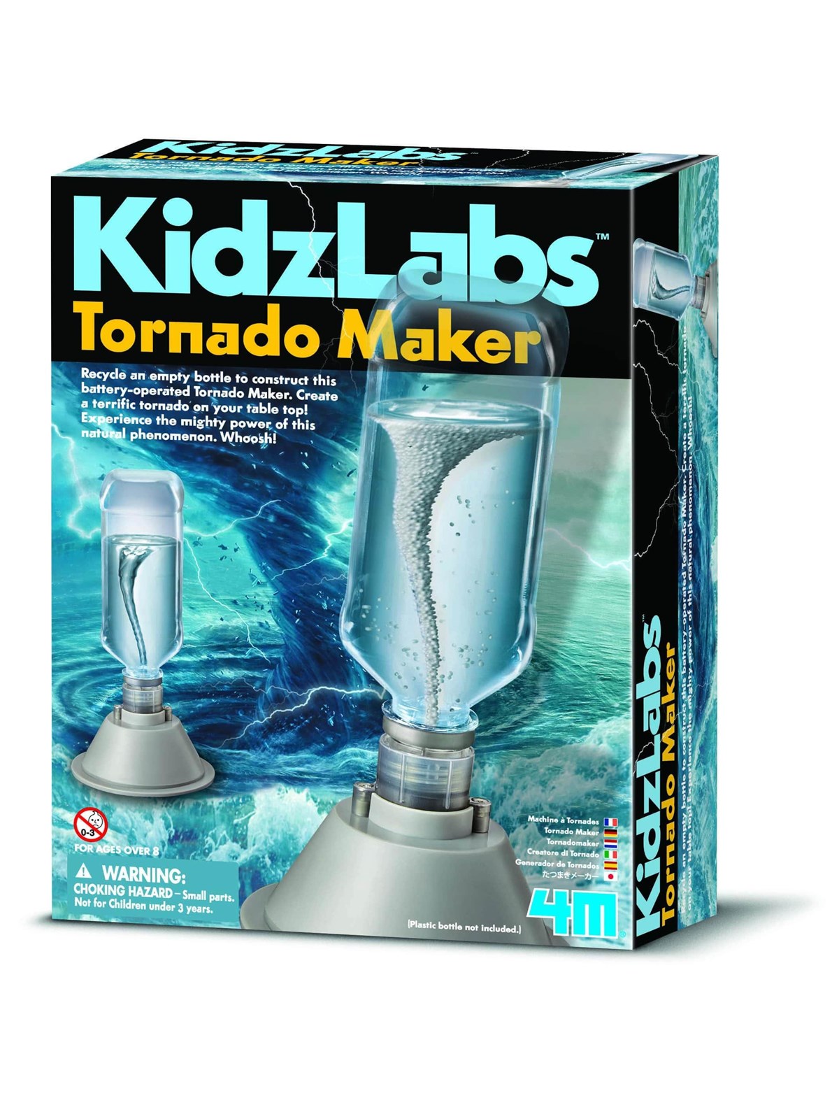 4M Kidz Labs/Tornado maker, Lærerigt Legetøj