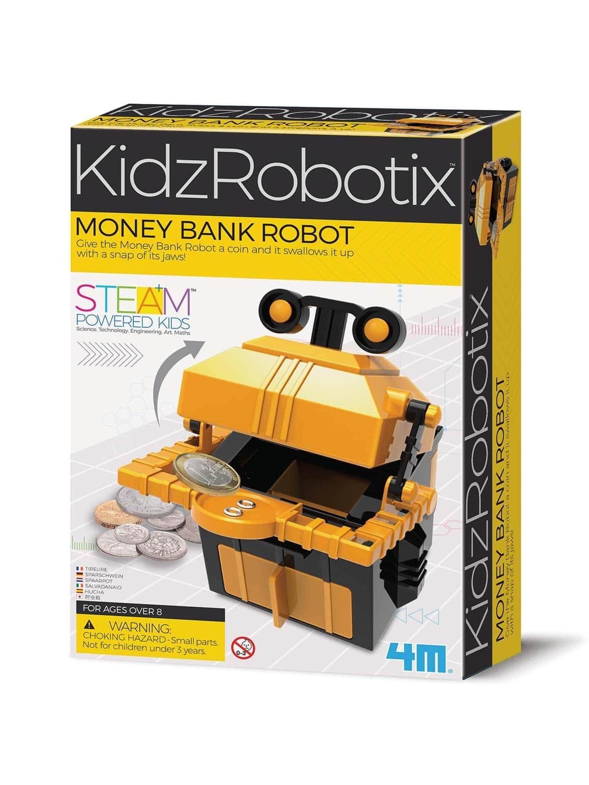 4M KidzRobotix / Money Bank Robot, Lærerigt Legetøj