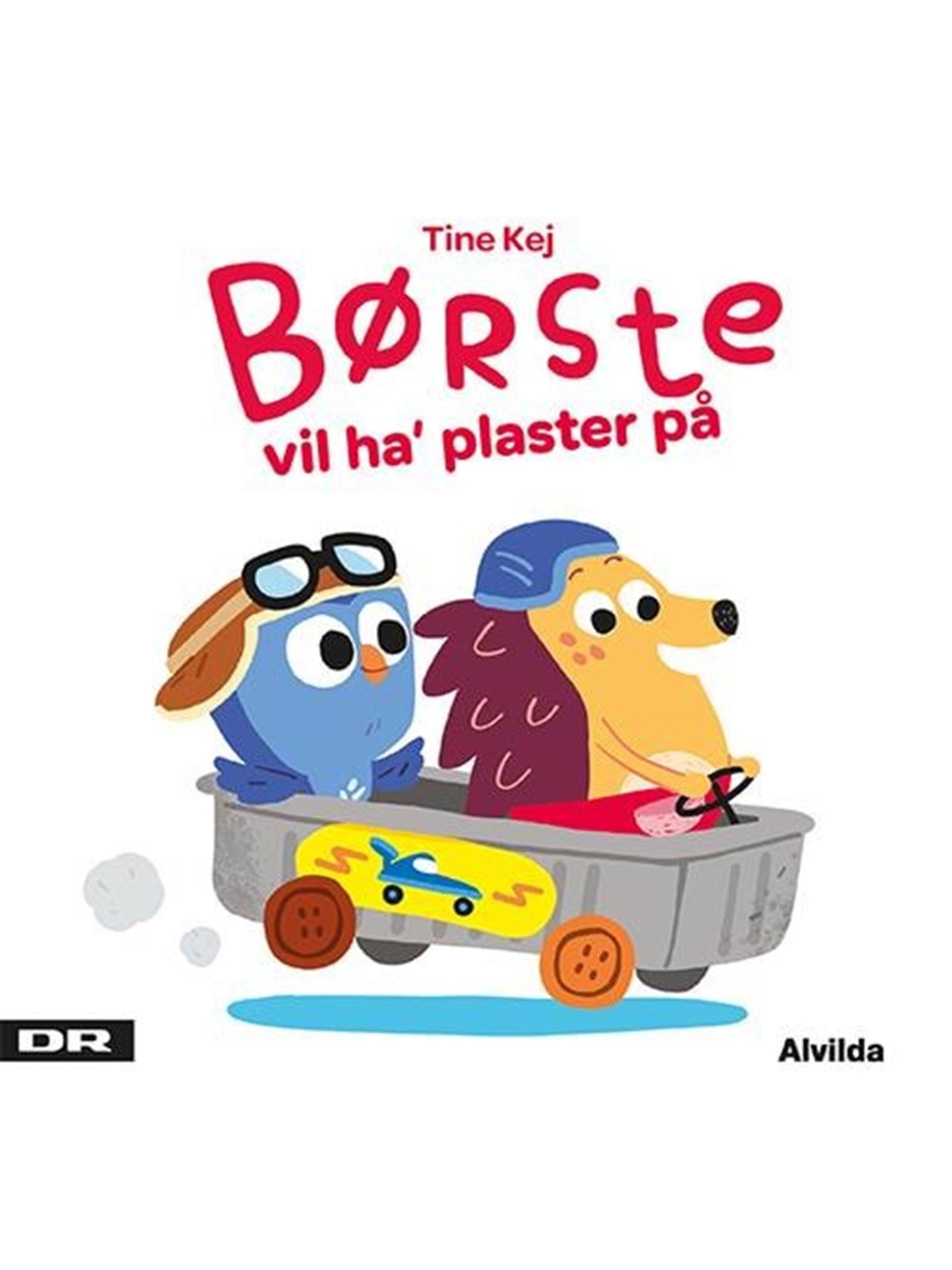 Minisjang - Børste vil ha' plaster på - Børnebog - Papbog, Børnebog
