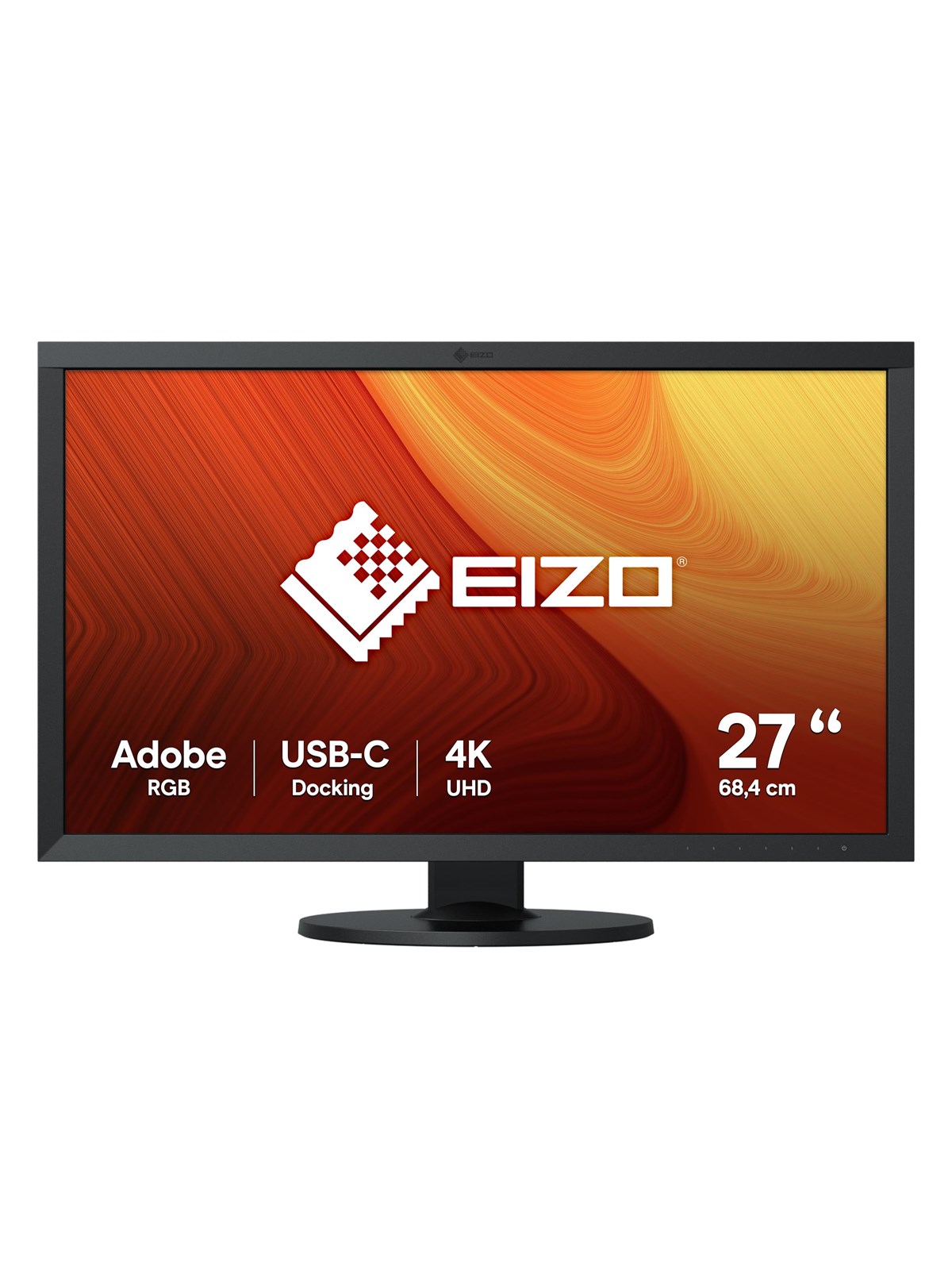 27" EIZO CS2740 - 3840x2160 (4K) - 60Hz - IPS - 60W USB-C, Computerskærm