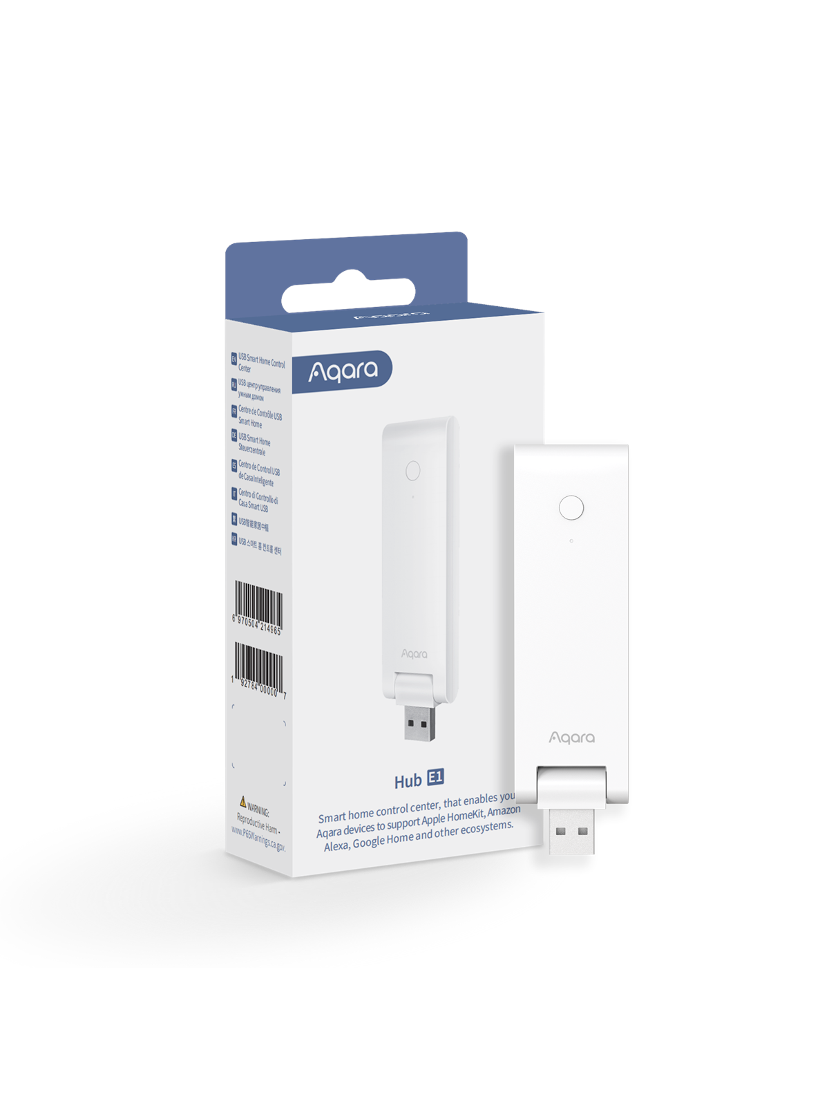Aqara Hub E1 Zigbee 3.0 USB Dongle, Smart Home